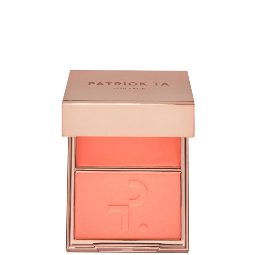 Patrick Ta Major Headlines Double-Take Crème & Powder Blush - She's the Moment (soft tangerine) - golden peach 10.5g