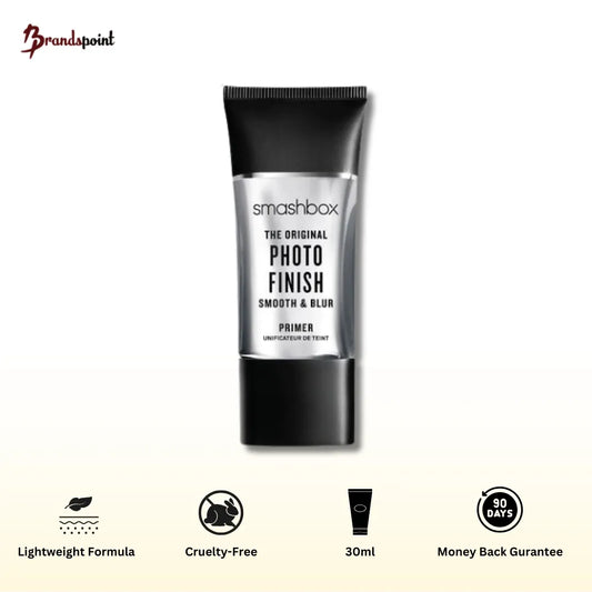SmashBox Photo Finish Foundation Primer 30ml - front view of tube with brand logo and product name