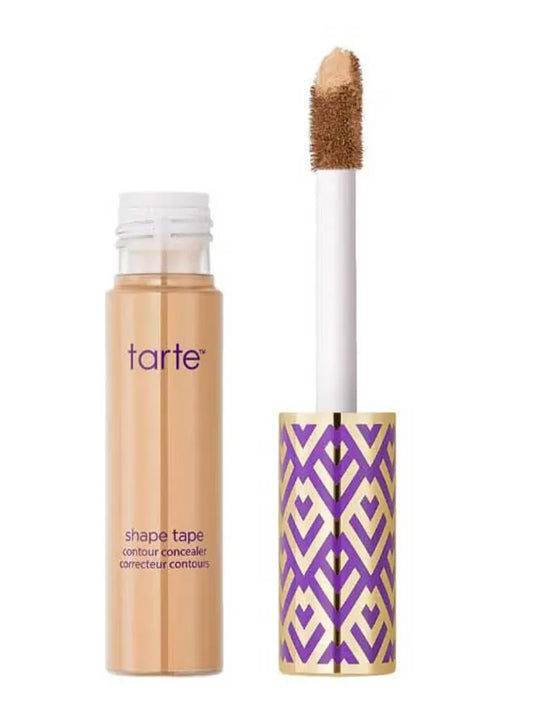 Tarte Shape Tape Contour Concealer in Light-Medium Honey tube packaging on white background