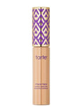 Swatch of Tarte Shape Tape Concealer in Light-Medium Honey on arm showing full coverage and natural finish