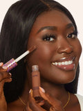 Tarte Shape Tape concealer 20B Light - brush applicator close-up