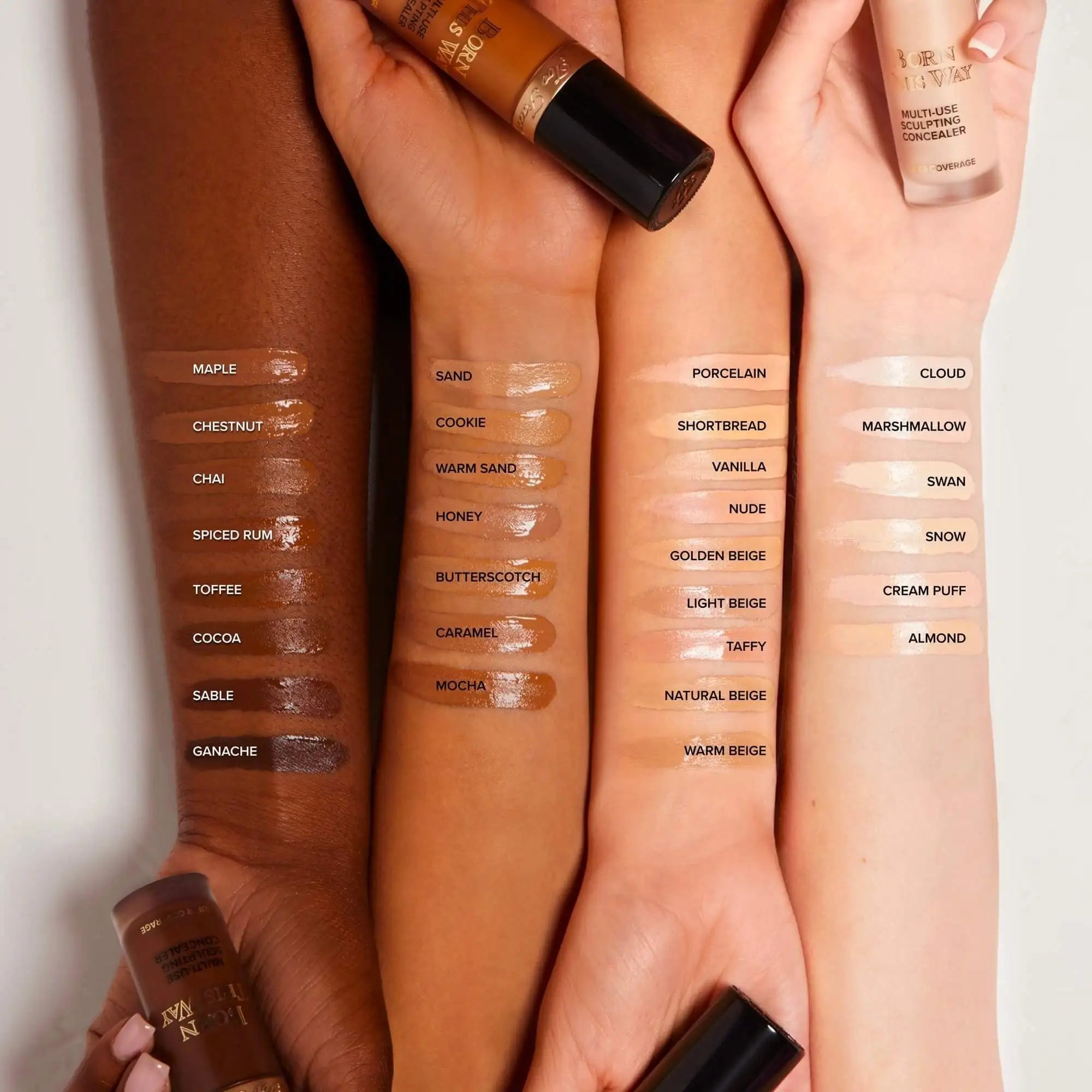 Too Faced Born This Way Super Coverage Concealer - Multi-Use Sculpting Concealer Vanilla 13.5ml - Brands Point AE