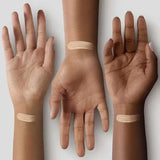 Close-up of Too Faced Born This Way Super Coverage Concealer Swan tube with doe-foot applicator, highlighting precise application for under-eye and blemishes