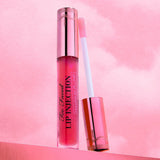 Close-up of Too Faced Lip Injection Maximum Plump Yummy Bear gloss with doe-foot applicator