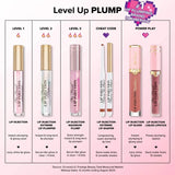 Back view of Too Faced Lip Injection Extreme Lip Plumper Bubblegum Yum 4g packaging with product details