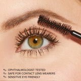 Too Faced Naturally Better Than Sex Mascara before and after effect on lashes