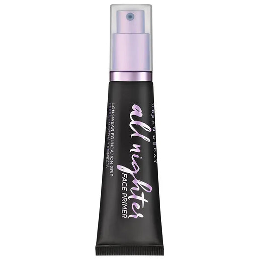 Urban Decay All Nighter Face Primer 30ml tube front view on white background