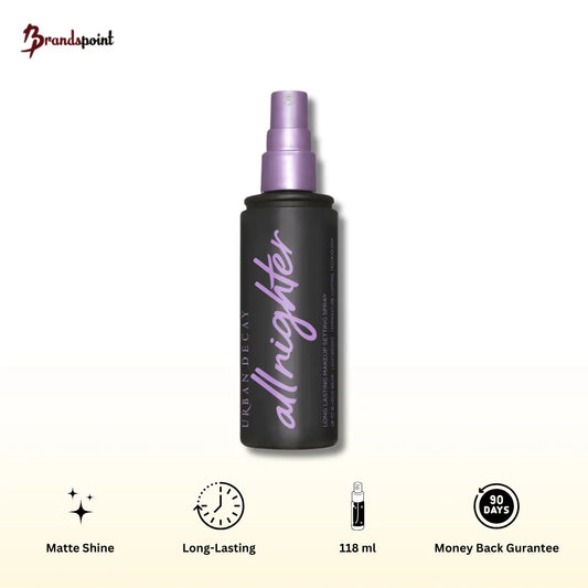 Urban Decay All Nighter Long-Lasting Makeup Setting Spray 118ml - front product photo