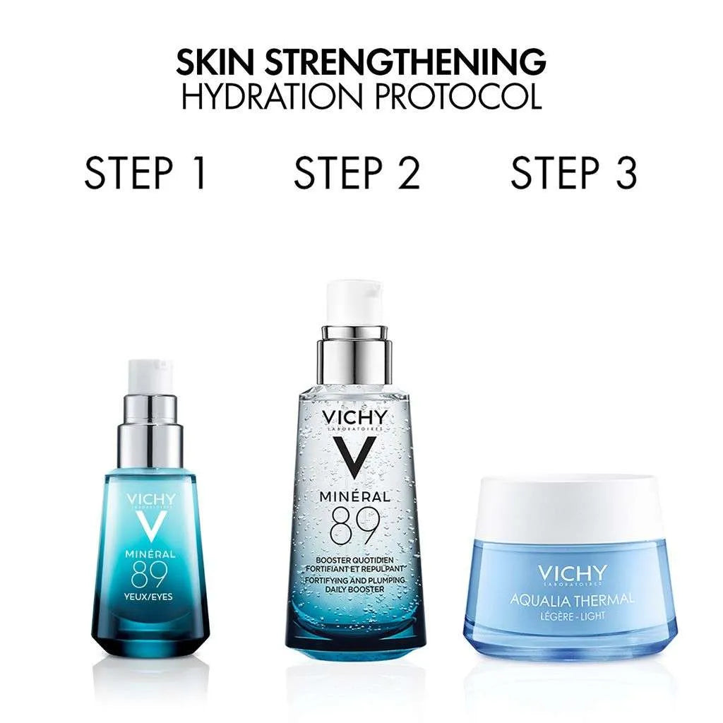 Vichy Mineral 89 Fortifying & Plumping Daily Serum For All Skin Types With Hyaluronic Acid - Brands Point AE